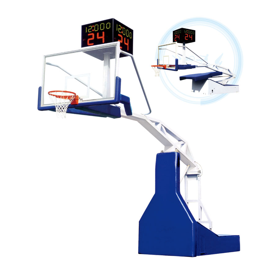 手动液压篮球架（带 24 秒计时器）